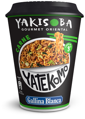 yakekomo nudeles yakisoba ar galas garsu