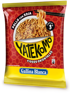 yatekomo nudeles ar vistas garsu un sojas merci